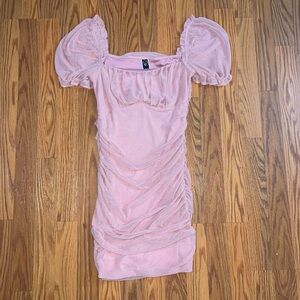 Windsor Romance In Ruffles Mini Dress pink women’s size medium